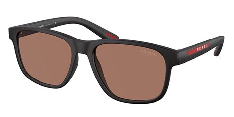 Prada Linea Rossa PS06YS DG050A Sunglasses in Matte Black .